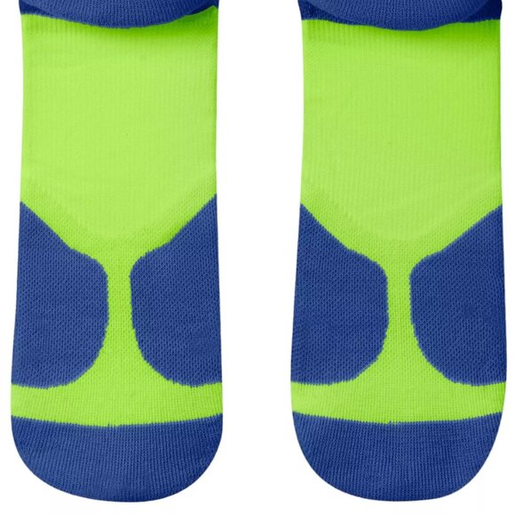 NWT Nike Spark Cushioned Ankle Yellow Running Socks - Picture 3 of 7